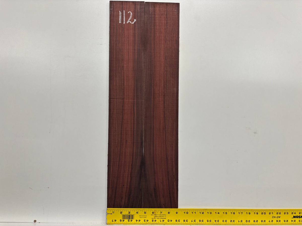 Royal Indian Rosewood Parlor Size (0) Guitar Side Set #112 Exotic Wood Zone 