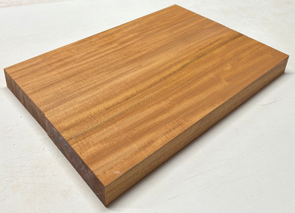 Flame Mahogany Guitar Body Blank - 22" x 15" x 1-7/8" (2 Pcs Glued) #116