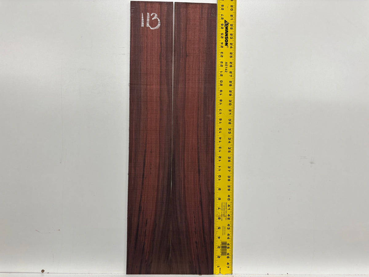 Royal Indian Rosewood Parlor Size (0) Guitar Side Set #113 Exotic Wood Zone 