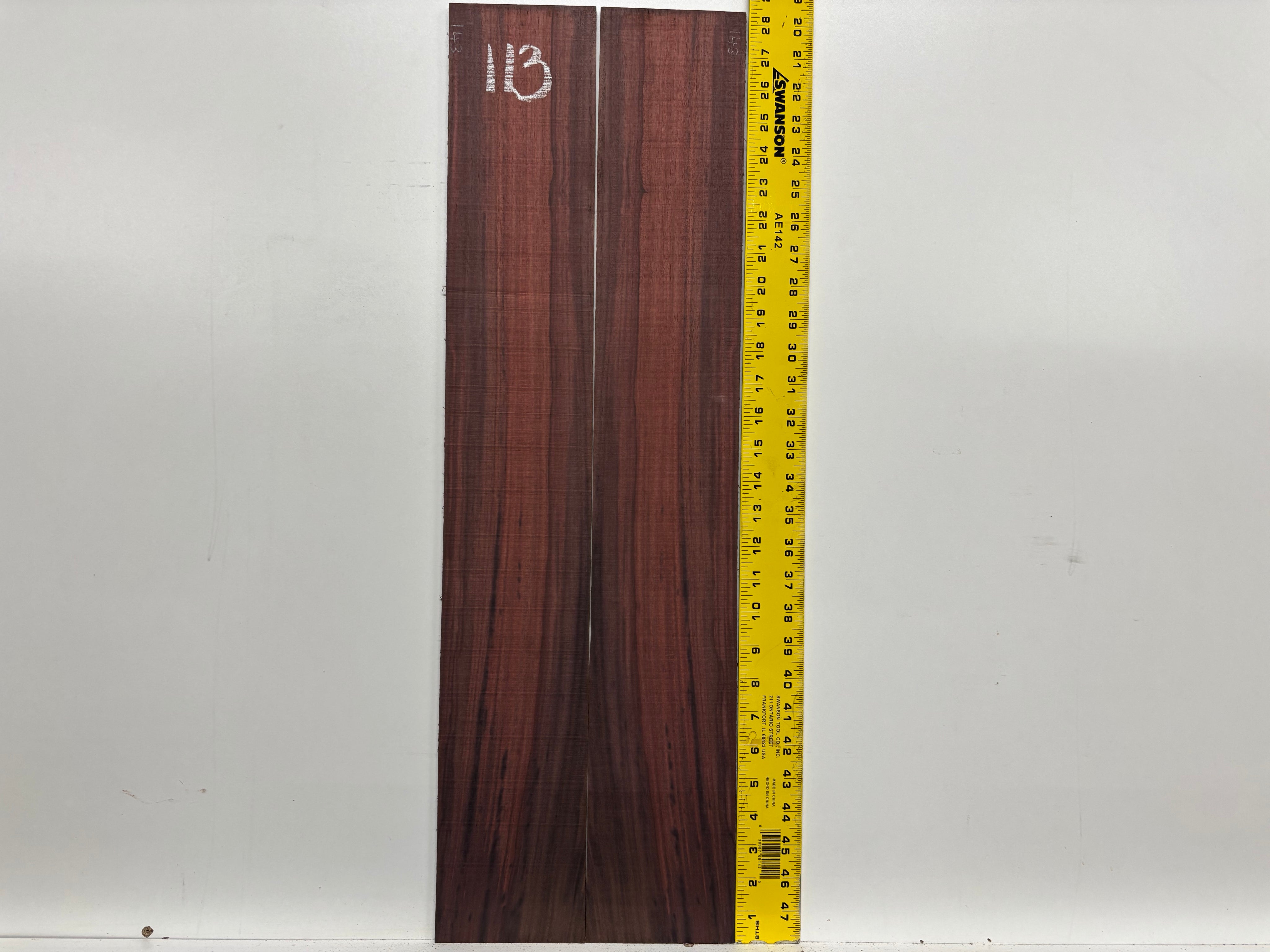 Royal Indian Rosewood Parlor Size (0) Guitar Side Set #113 Exotic Wood Zone 