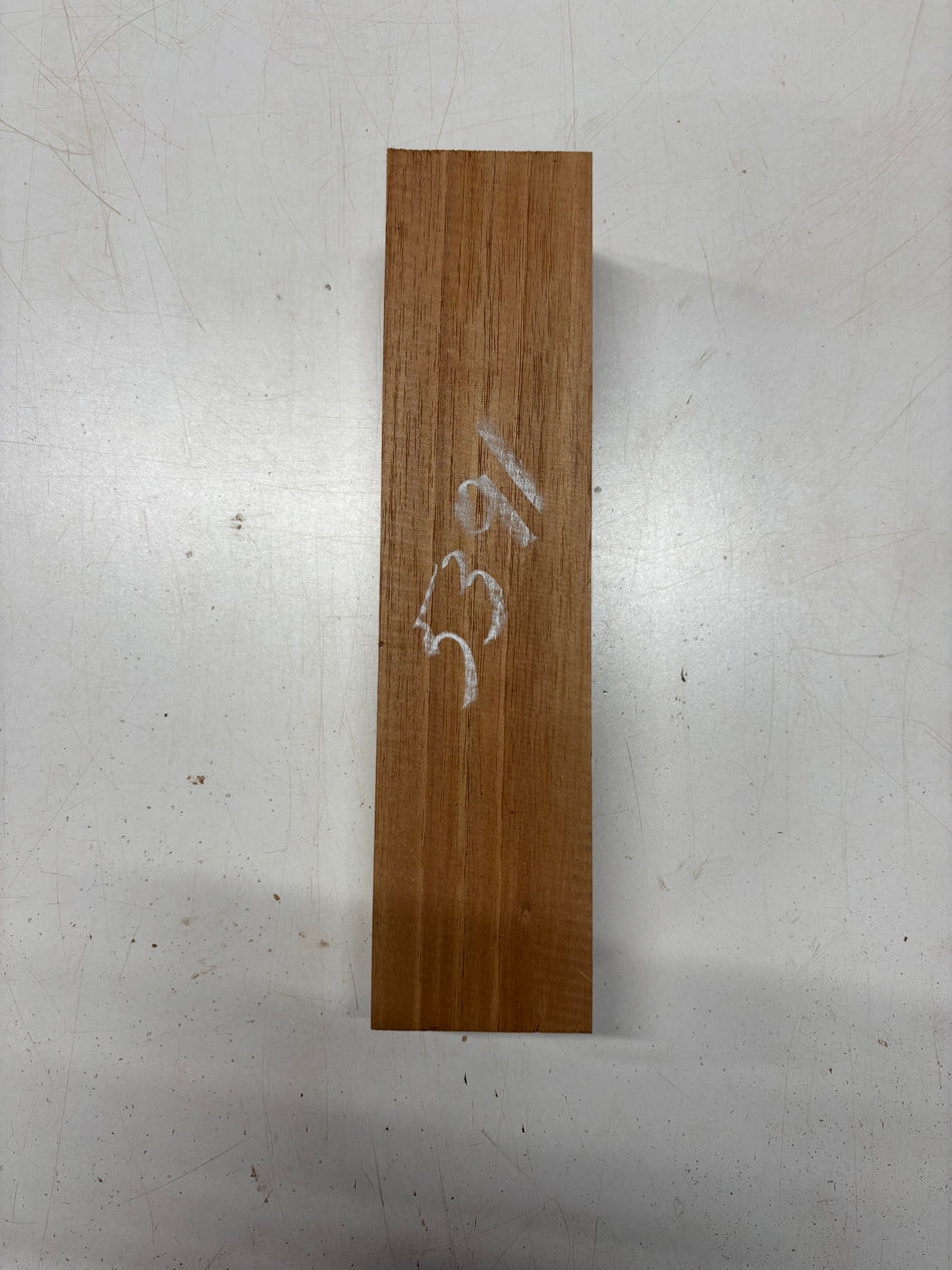 1 Piece, Spanish Cedar Pepper Mill Blank 13"x3"x2-3/4"#5391