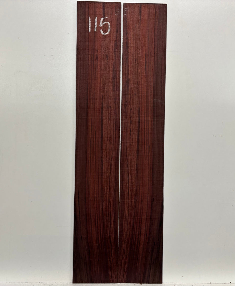 Royal Indian Rosewood Parlor Size (0) Guitar Side Set #115 Exotic Wood Zone 