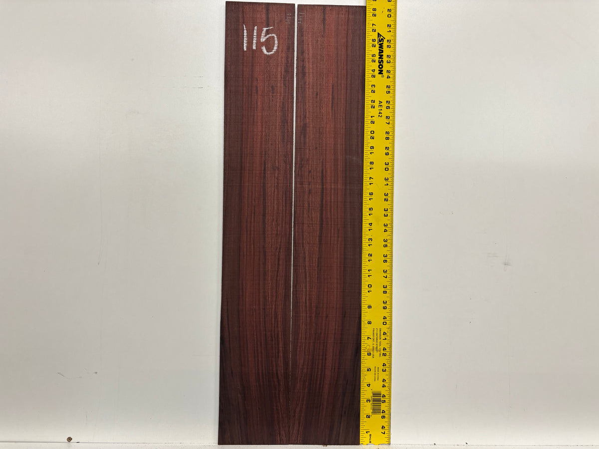 Royal Indian Rosewood Parlor Size (0) Guitar Side Set #115 Exotic Wood Zone 