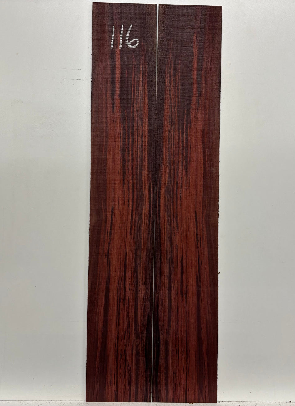 Royal Indian Rosewood Parlor Size (0) Guitar Side Set #116 Exotic Wood Zone 
