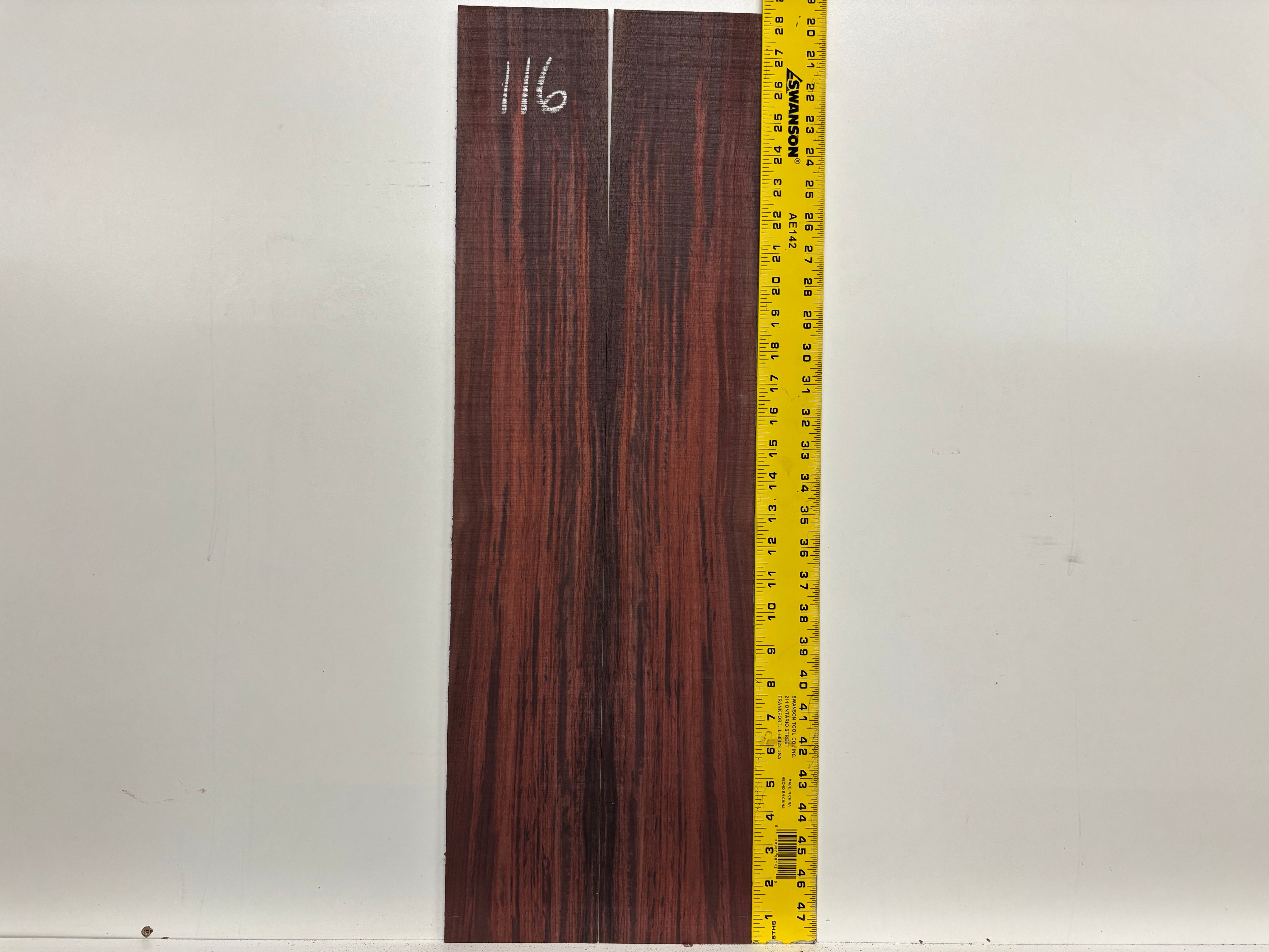 Royal Indian Rosewood Parlor Size (0) Guitar Side Set #116 Exotic Wood Zone 