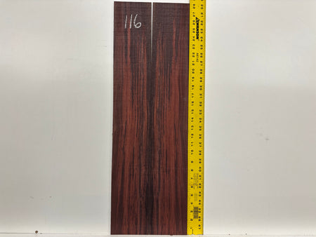 Royal Indian Rosewood Parlor Size (0) Guitar Side Set #116 Exotic Wood Zone 
