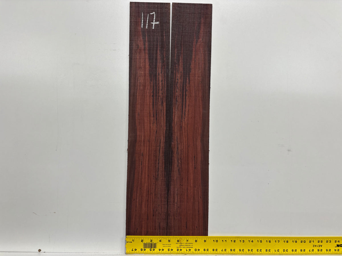 Royal Indian Rosewood Parlor Size (0) Guitar Side Set #117 Exotic Wood Zone 