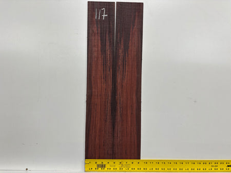 Royal Indian Rosewood Parlor Size (0) Guitar Side Set #117 Exotic Wood Zone 