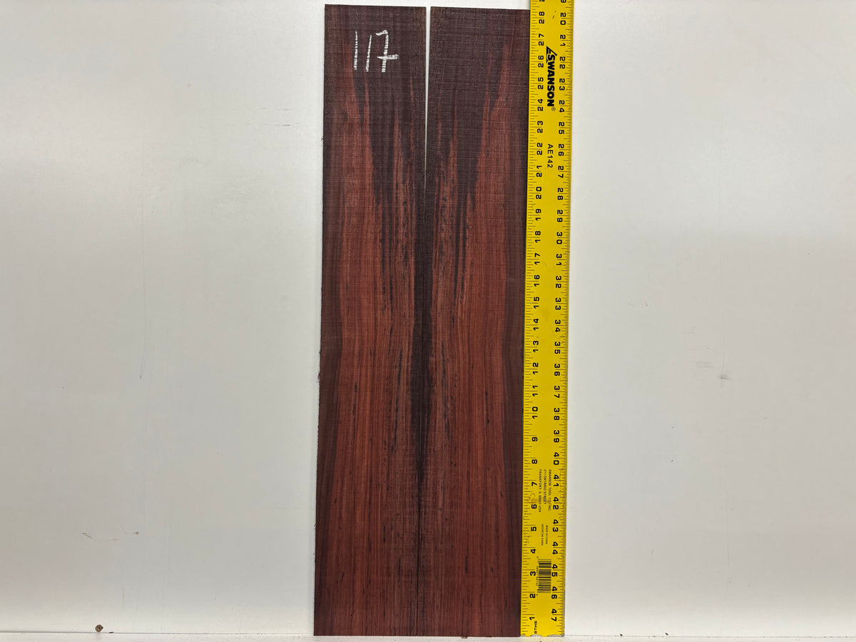 Royal Indian Rosewood Parlor Size (0) Guitar Side Set #117 Exotic Wood Zone 