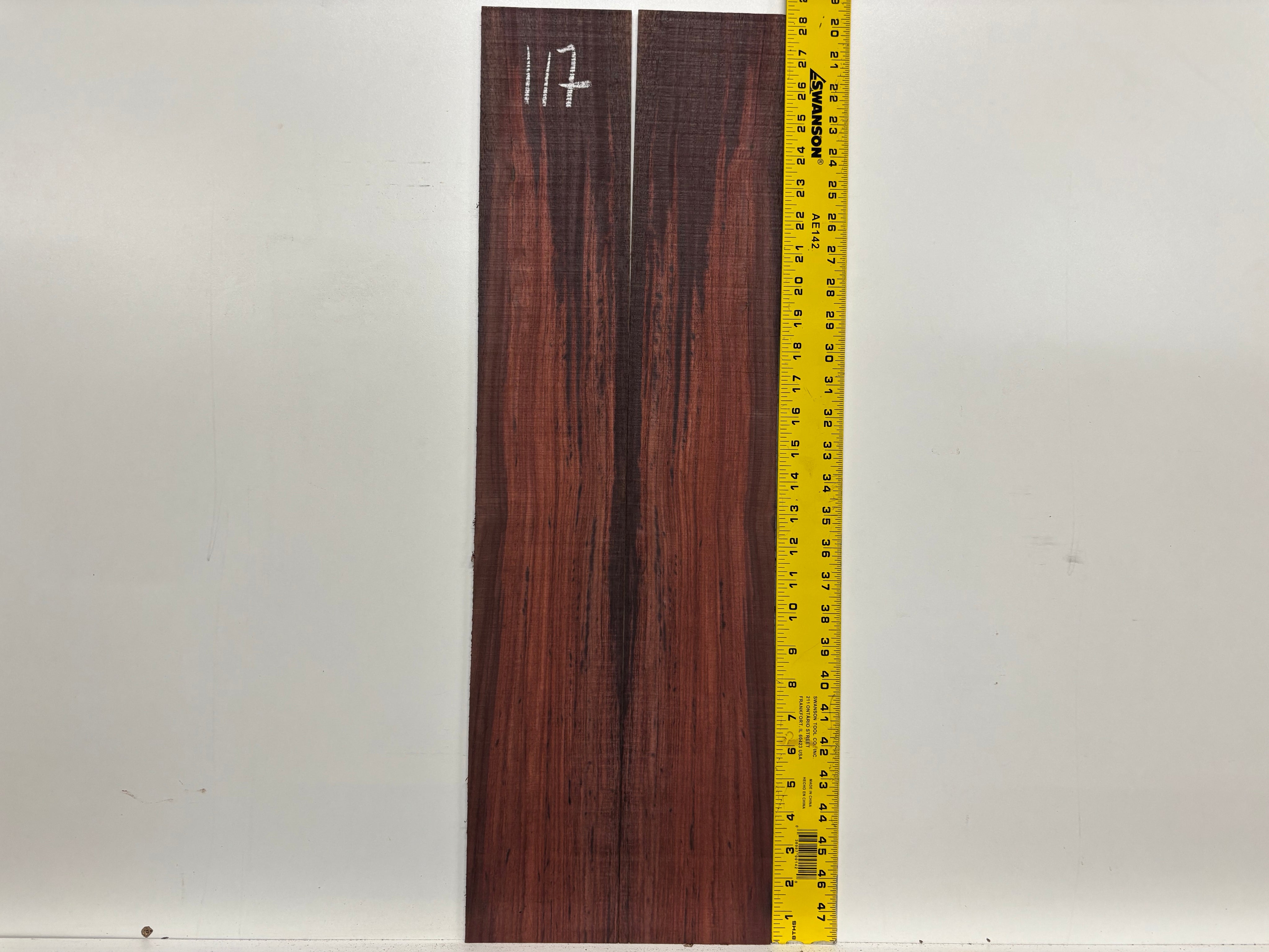 Royal Indian Rosewood Parlor Size (0) Guitar Side Set #117 Exotic Wood Zone 