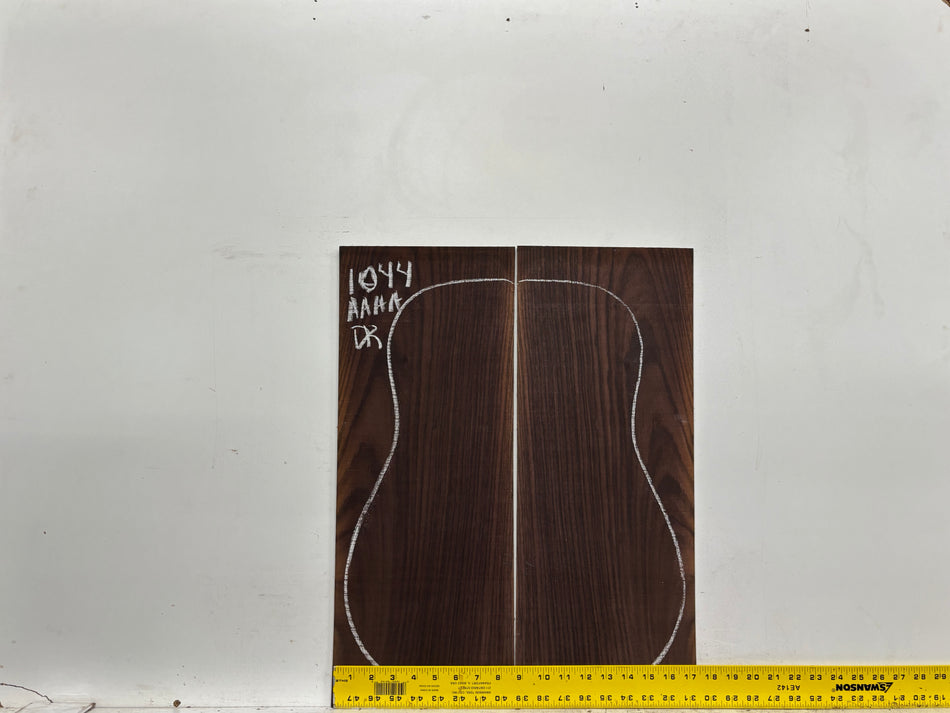 East Indian Rosewood Dreadnought AAAA Grade Guitar Back & Side Set #1044 - Exotic Wood Zone