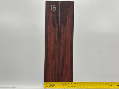 Royal Indian Rosewood Parlor Size (0) Guitar Side Set #118 Exotic Wood Zone 