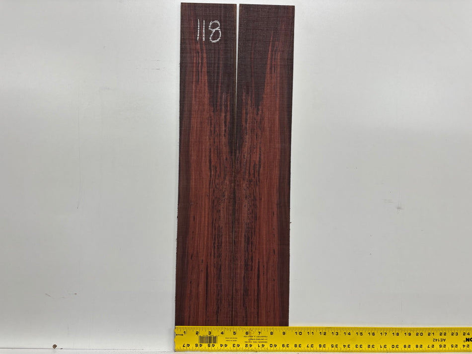 Royal Indian Rosewood Parlor Size (0) Guitar Side Set #118 Exotic Wood Zone 