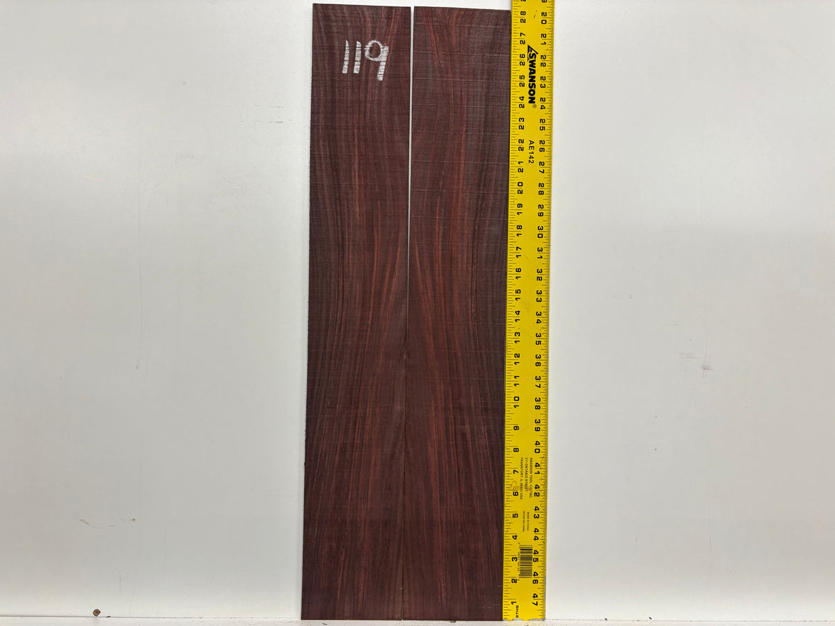 Royal Indian Rosewood Parlor Size (0) Guitar Side Set #119 Exotic Wood Zone 