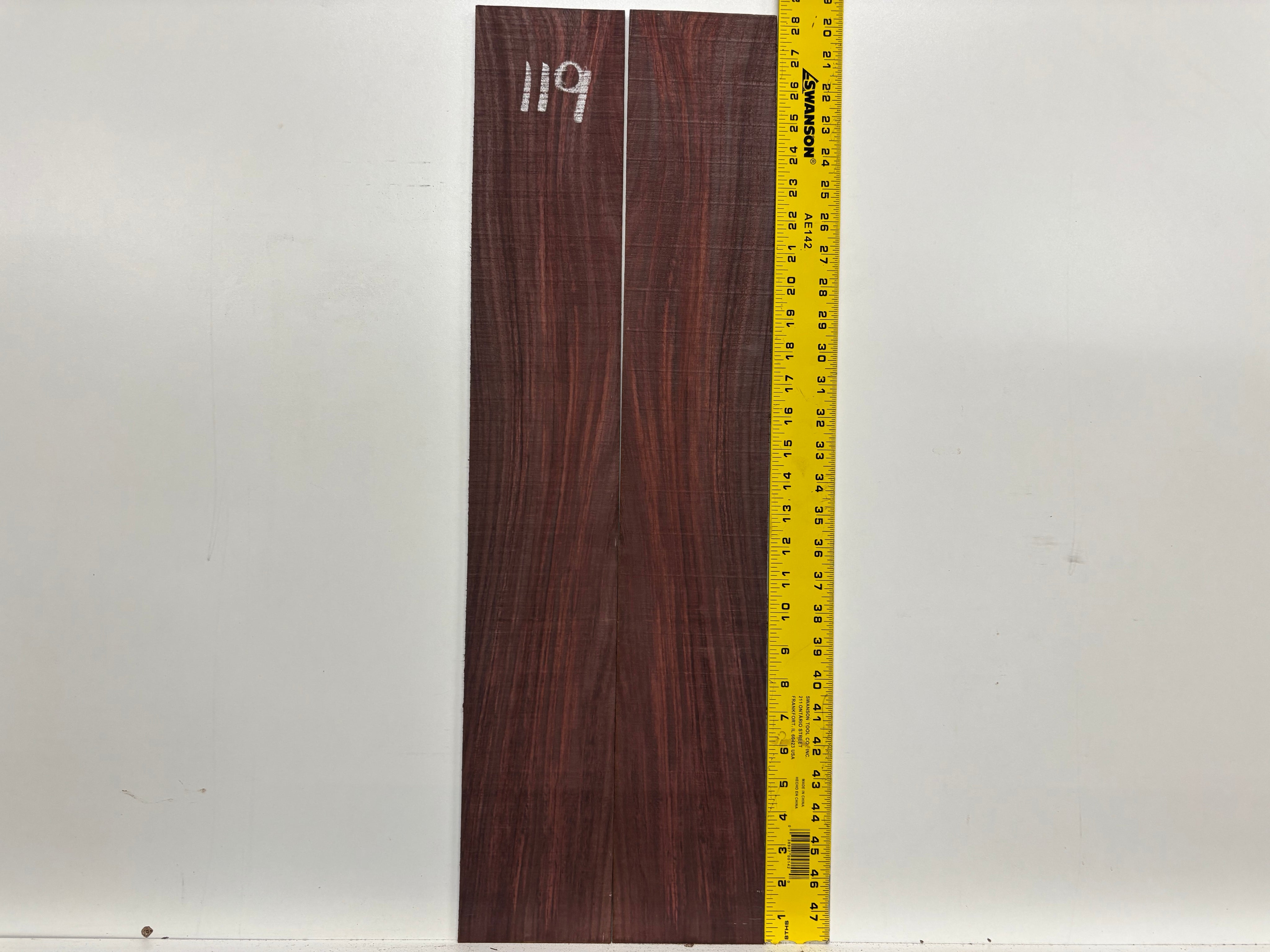Royal Indian Rosewood Parlor Size (0) Guitar Side Set #119 Exotic Wood Zone 