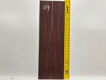 Royal Indian Rosewood Parlor Size (0) Guitar Side Set #119 Exotic Wood Zone 