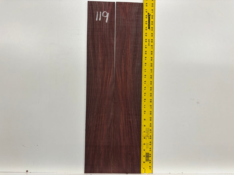Royal Indian Rosewood Parlor Size (0) Guitar Side Set #119 Exotic Wood Zone 