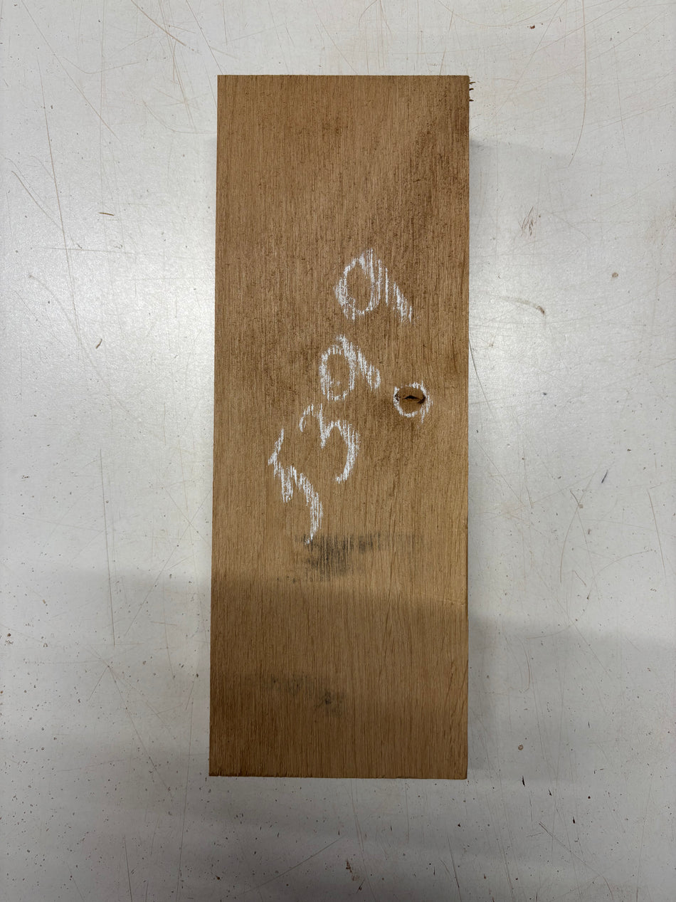 1 Piece, Red Alder Lumber Board Blank 12"x4-1/2"x2"#5399