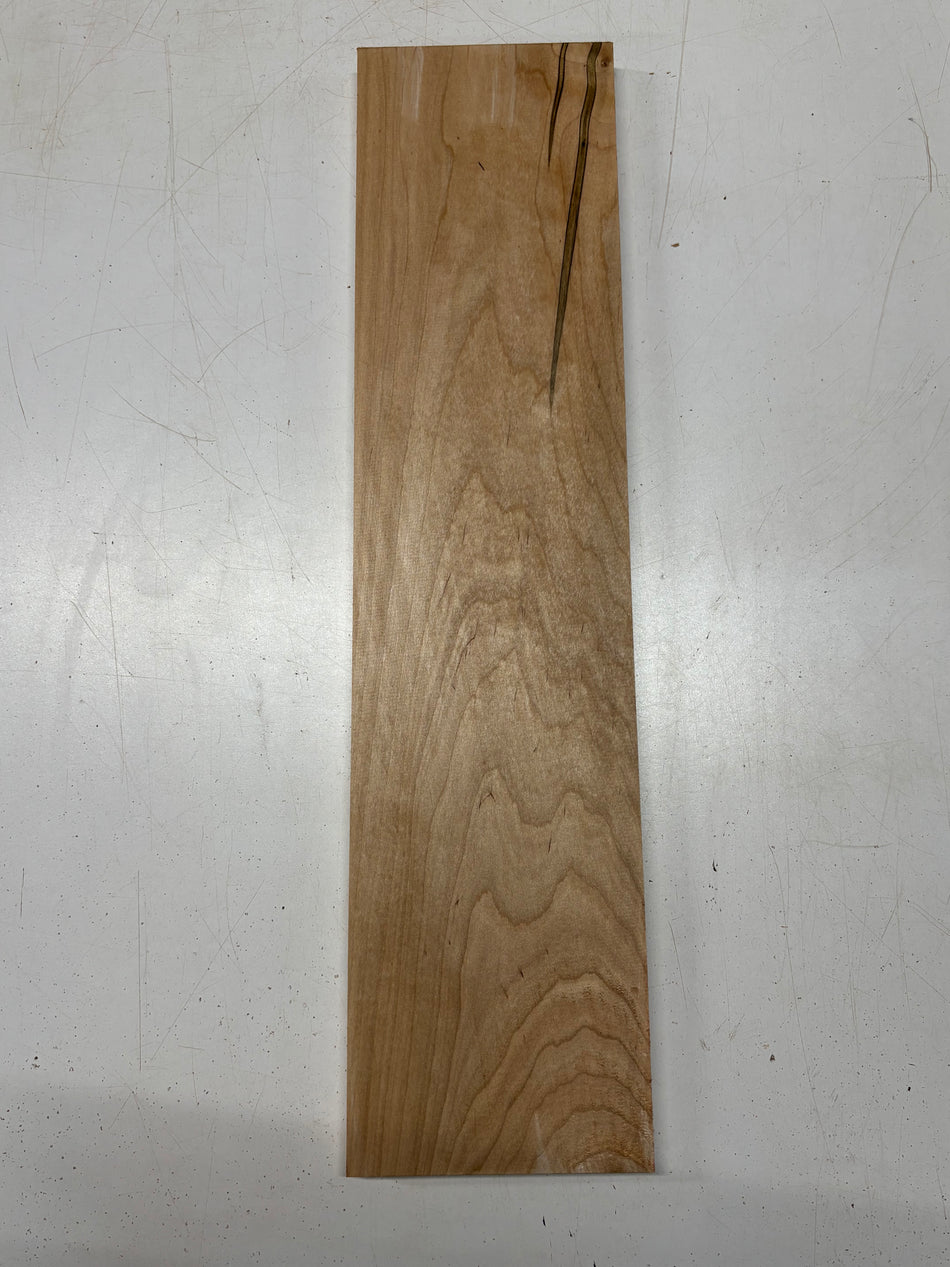 1 Piece, Ambrosia Maple Lumber Board Blank  24"x6"x7/8"#6701