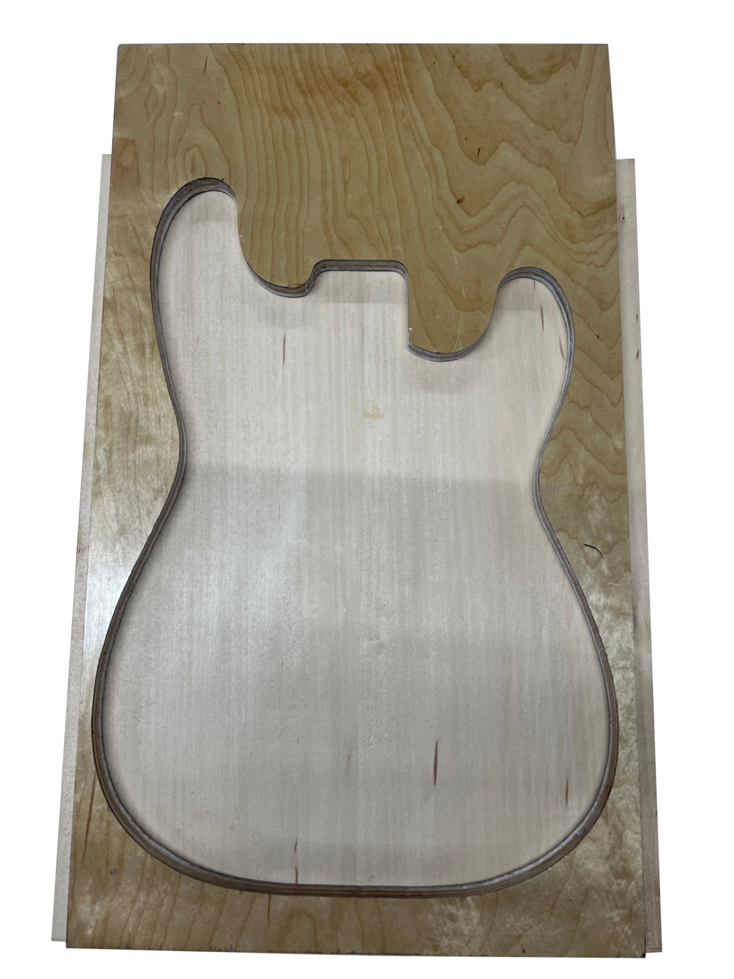 Basswood Guitar Body Blank - 21&quot; x 14&quot; x 2&quot;(Unplaned- 2 Piece) - Exotic Wood Zone - Buy online Across USA 