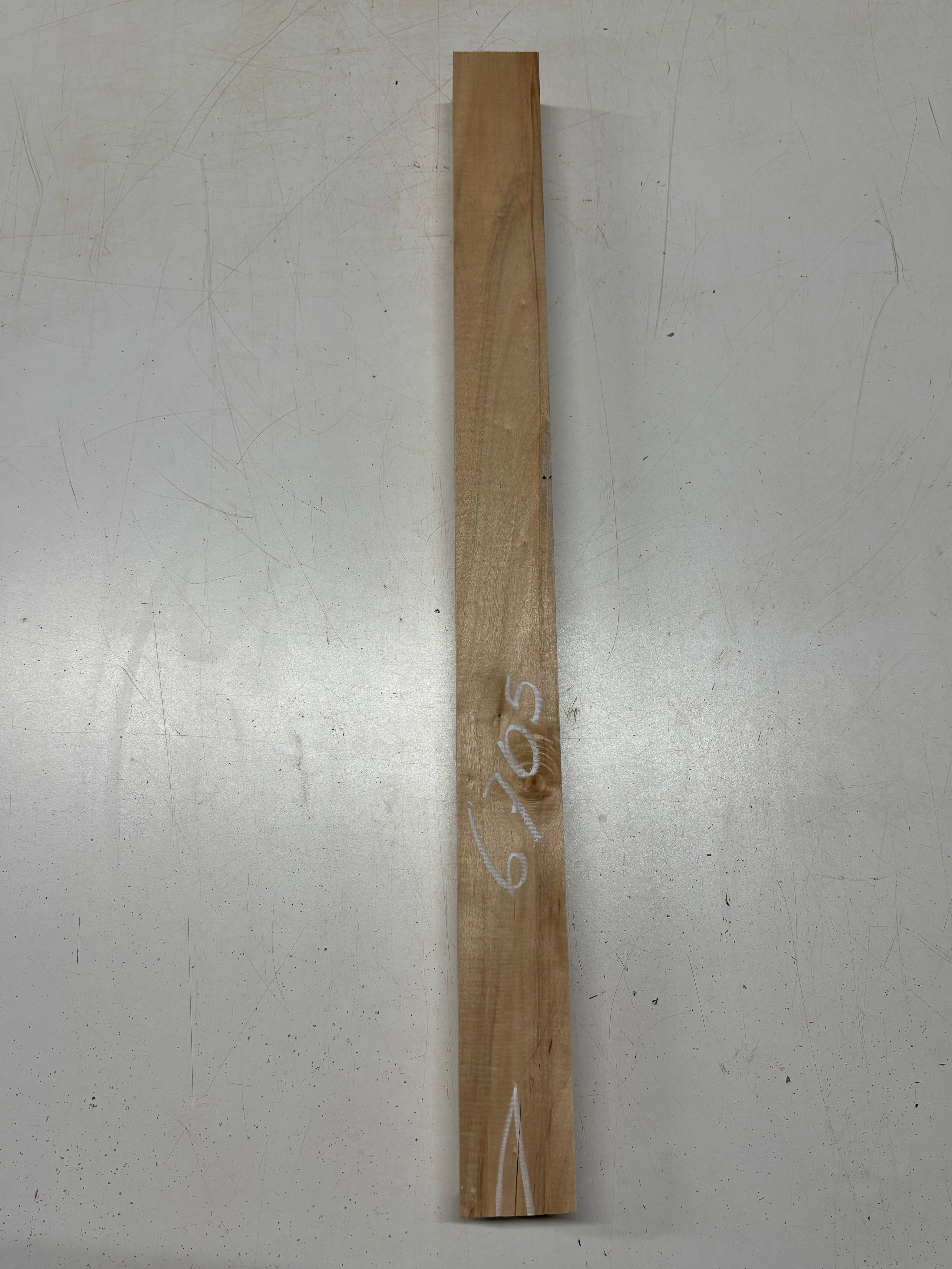1 Piece, Ambrosia Maple Turning Wood Blank 27"x2-1/4"x1-7/8"#6705 - Exotic Wood Zone