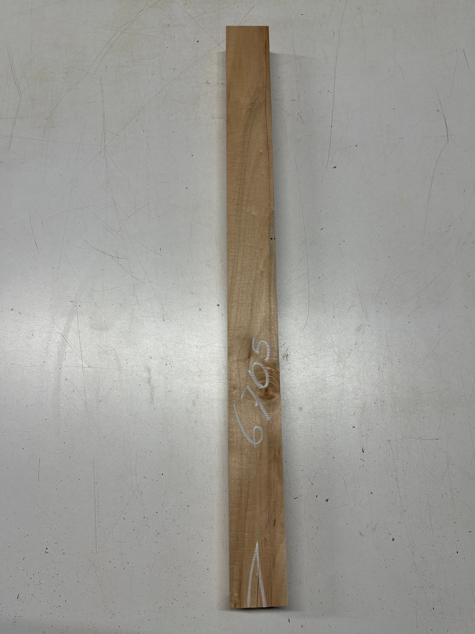 1 Piece, Ambrosia Maple Turning Wood Blank 27"x2-1/4"x1-7/8"#6705