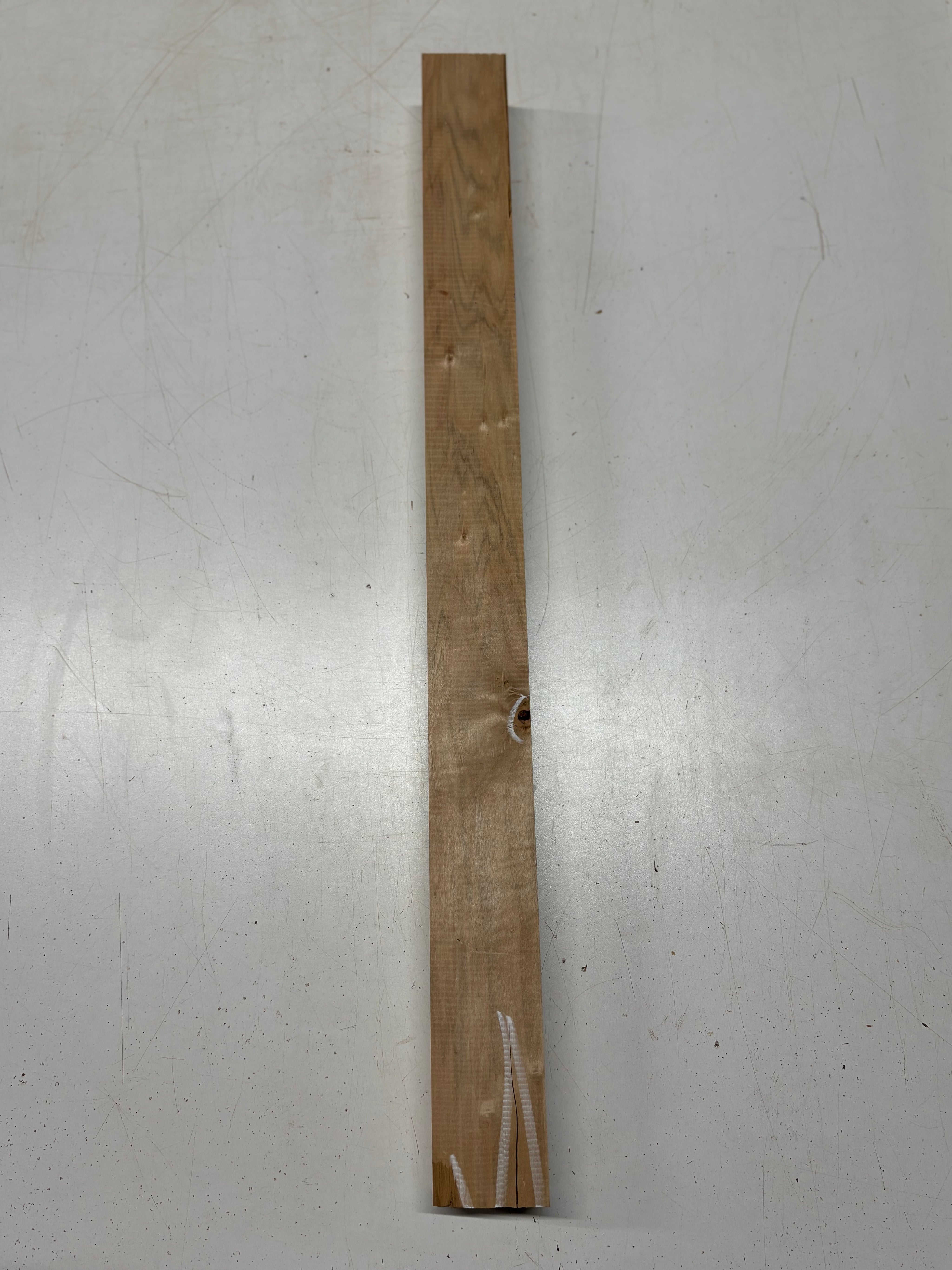 1 Piece, Ambrosia Maple Turning Wood Blank 27"x2-1/4"x1-7/8"#6705 - Exotic Wood Zone