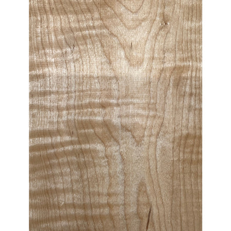 Flame Curly Hard Maple Bookmatched Guitar Drop Tops 21" x 7" x 3/8" #09 - Exotic Wood Zone - Buy online Across USA 