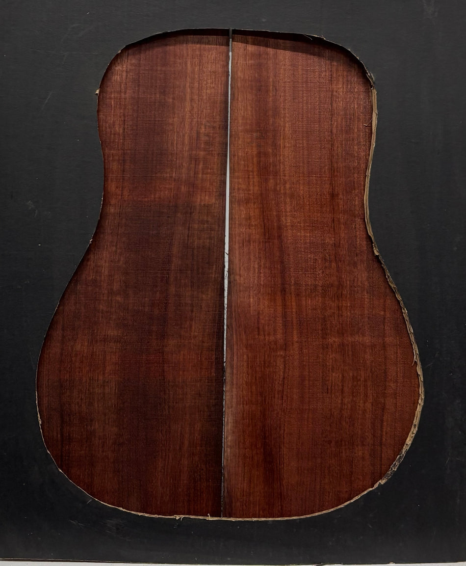 Purpleheart Dreadnought Guitar Back & Side Set #101