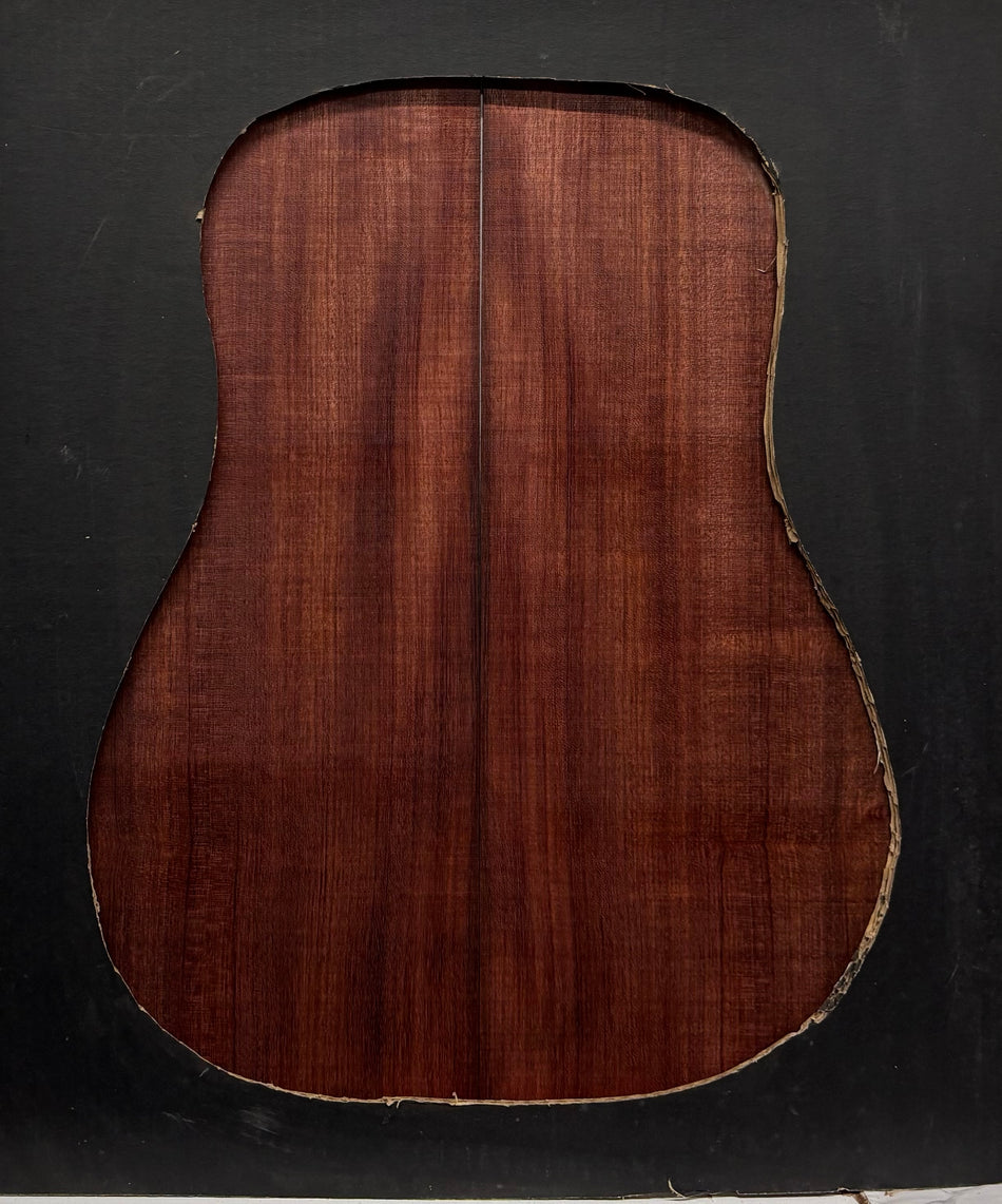 Purpleheart Dreadnought Guitar Back & Side Set #102
