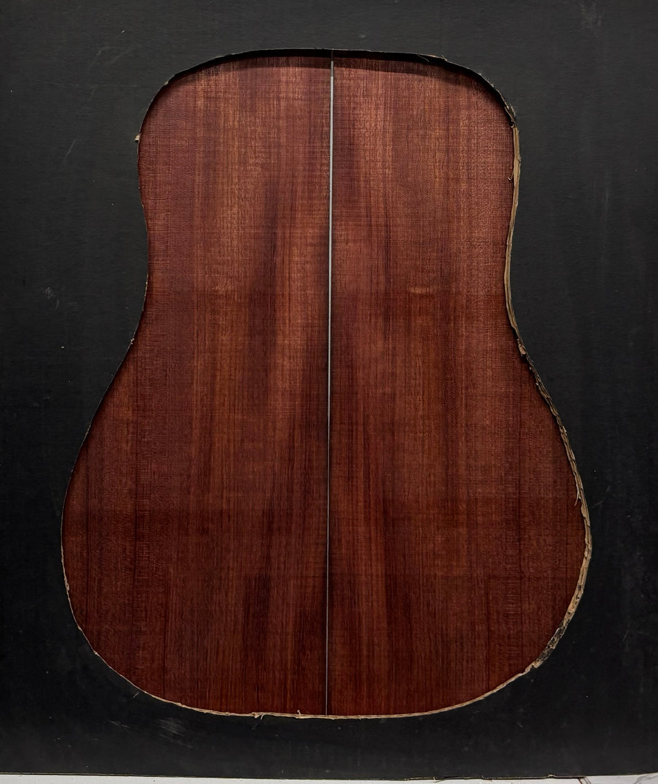 Purpleheart Dreadnought Guitar Back & Side Set #103