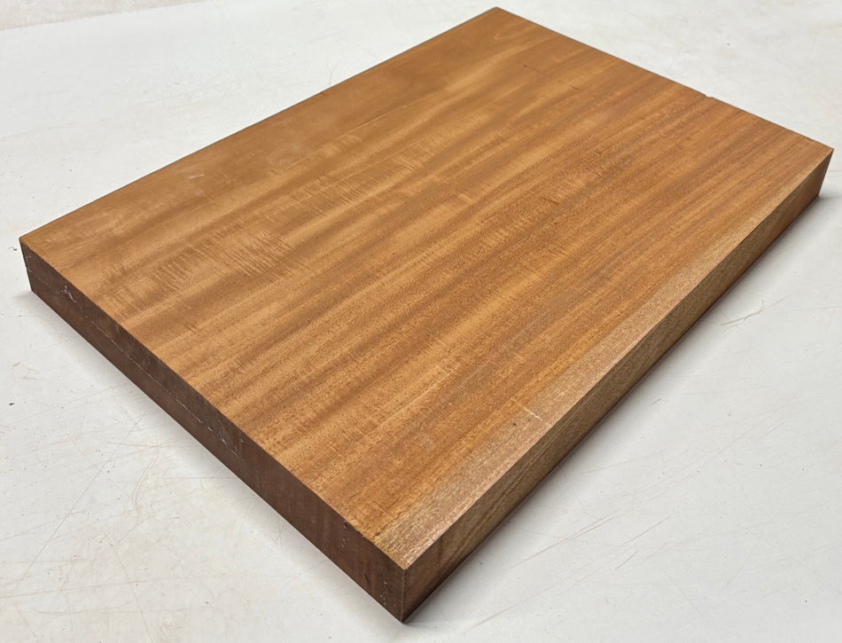 Flame Mahogany Guitar Body Blank - 22" x 15" x 2" (Single Piece) #204
