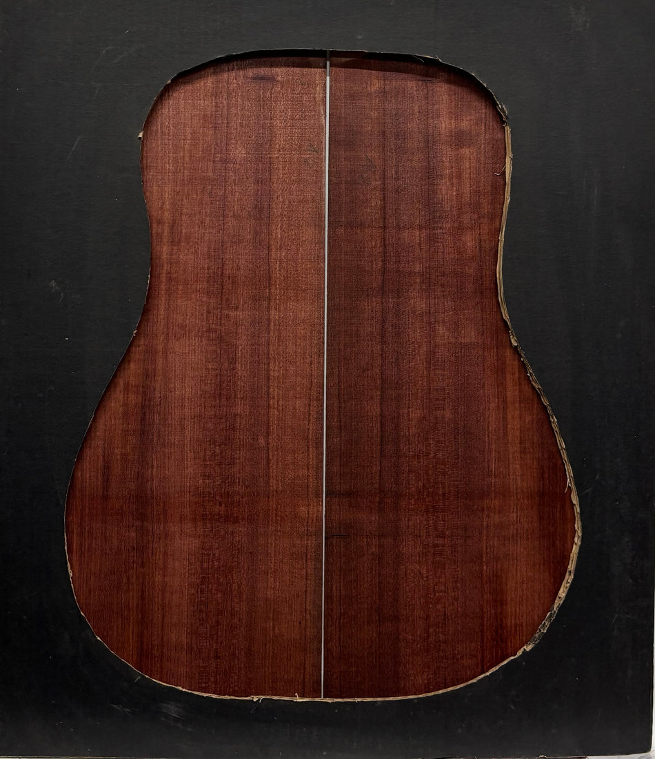 Purpleheart Dreadnought Guitar Back & Side Set #104