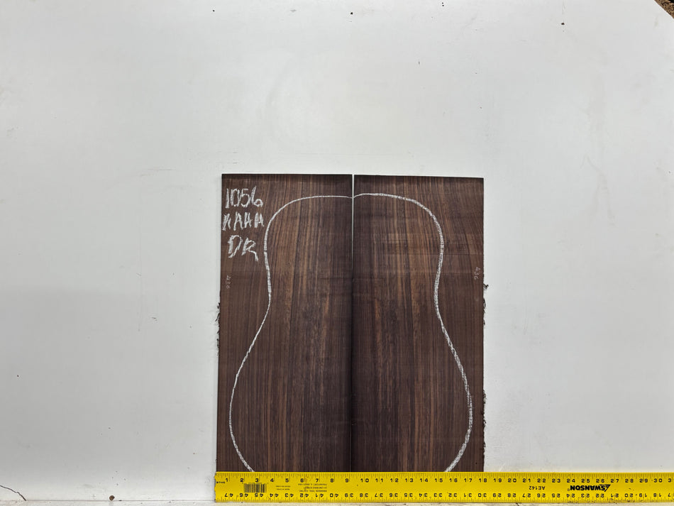 East Indian Rosewood Dreadnought AAAA Grade Guitar Back & Side Set #1056 - Exotic Wood Zone