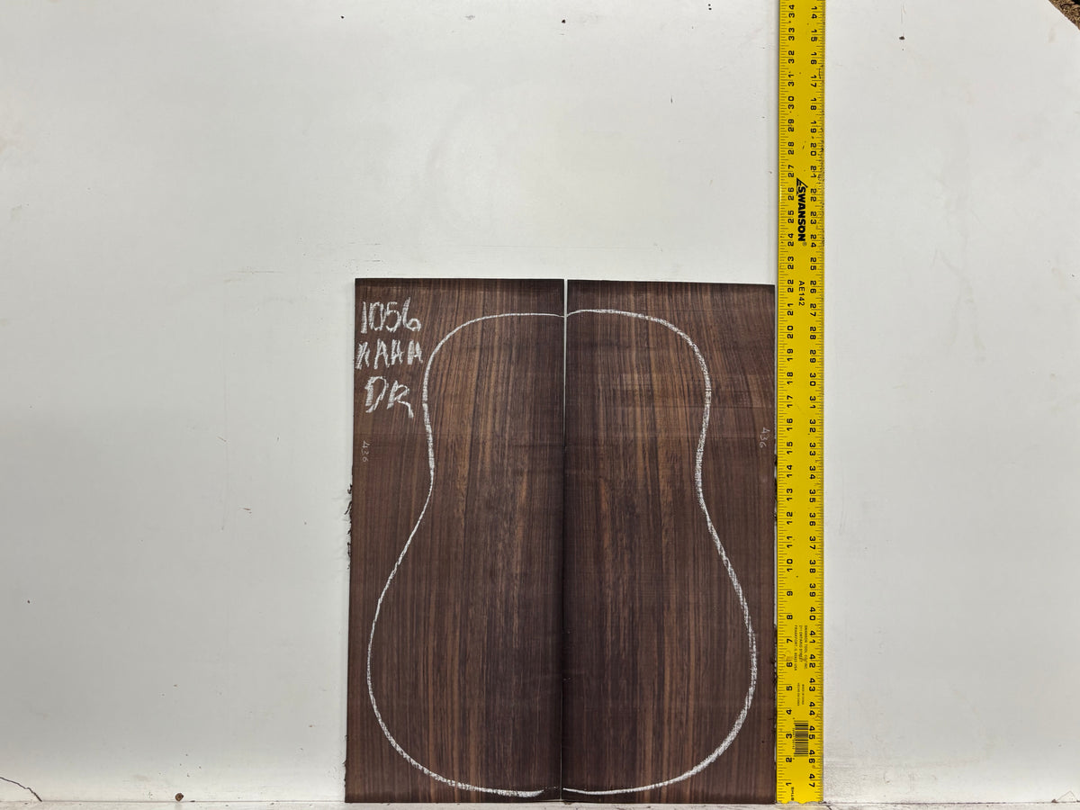 East Indian Rosewood Dreadnought AAAA Grade Guitar Back & Side Set #1056 - Exotic Wood Zone