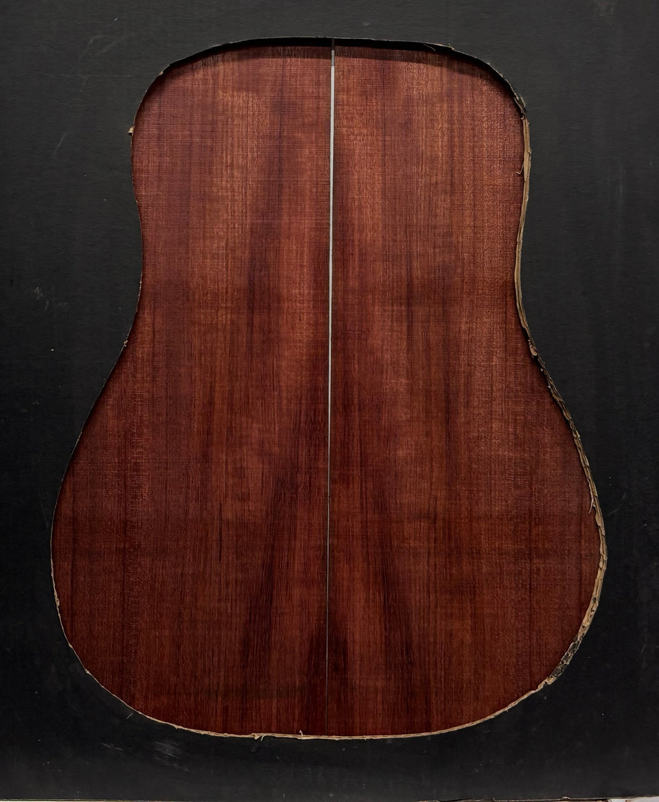 Purpleheart Dreadnought Guitar Back & Side Set #105