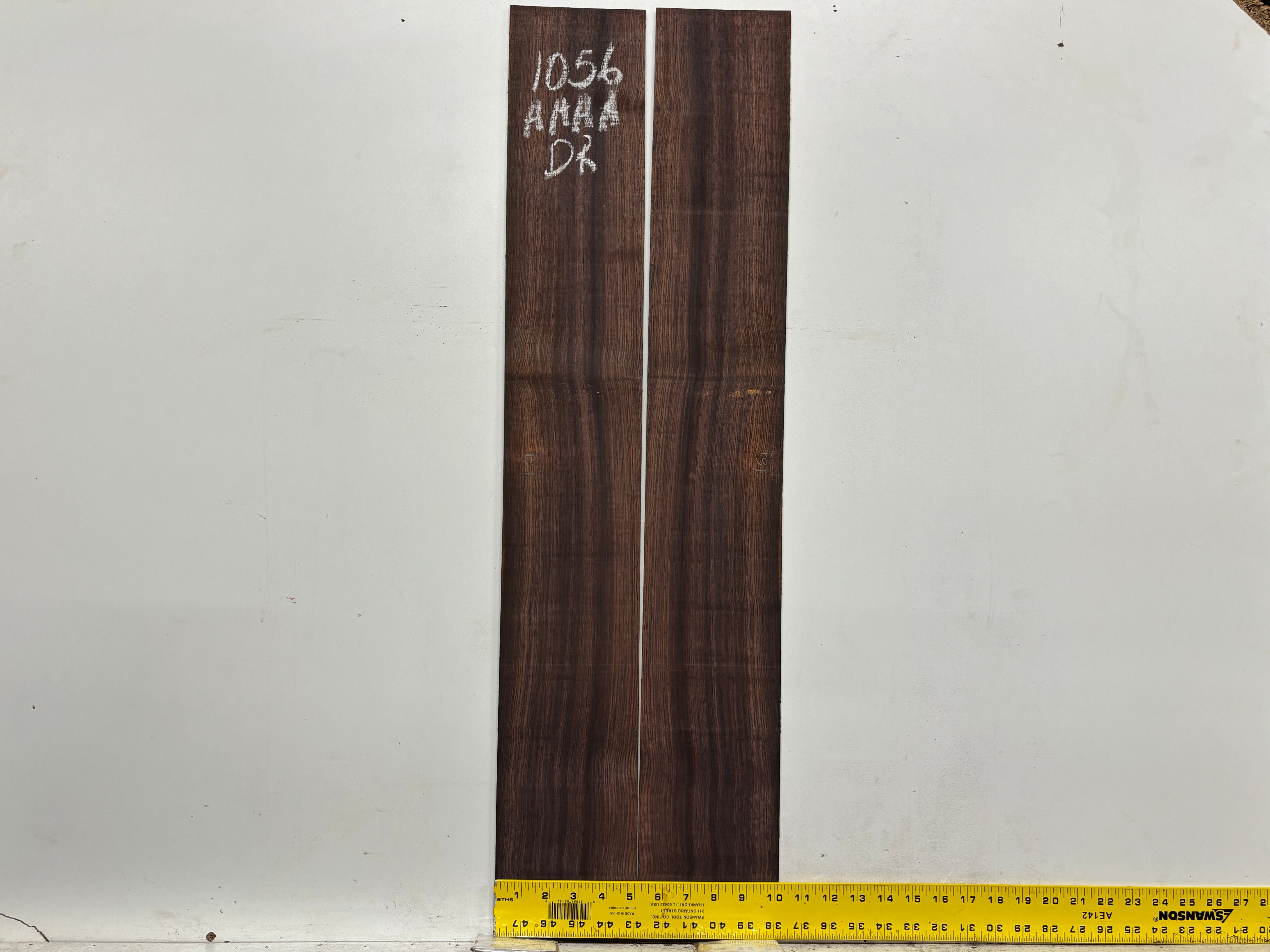 East Indian Rosewood Dreadnought AAAA Grade Guitar Back & Side Set #1056 - Exotic Wood Zone