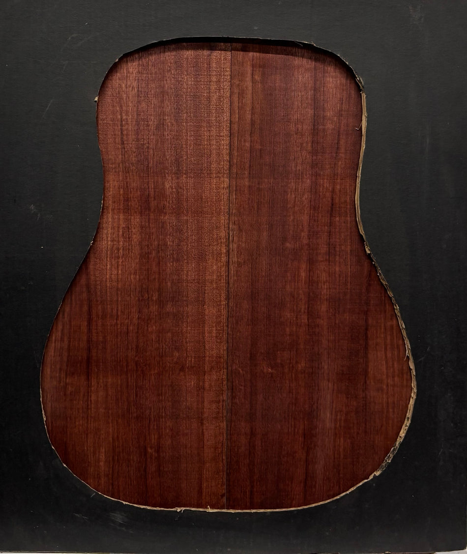 Purpleheart Dreadnought Guitar Back & Side Set #106