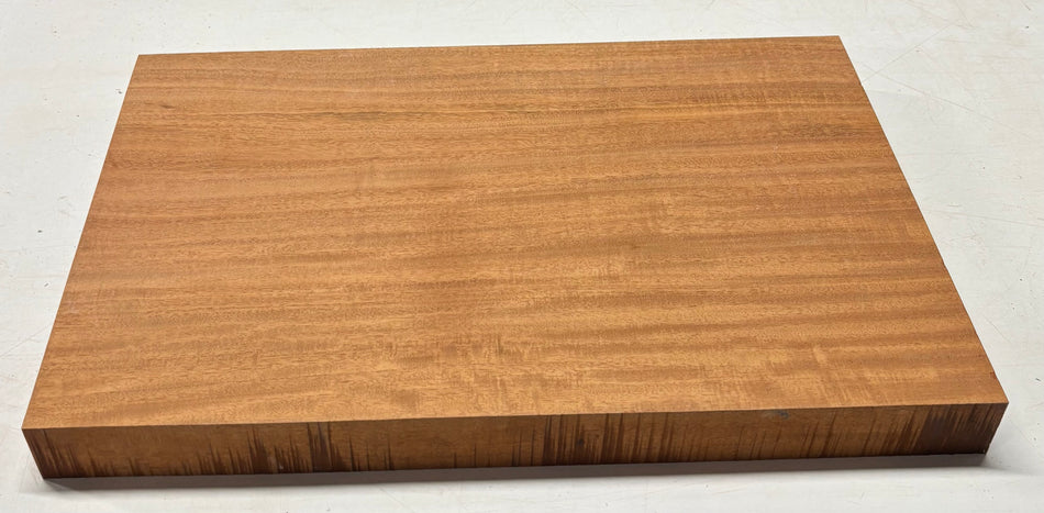 Flame Mahogany Guitar Body Blank - 22" x 14" x 1-7/8" (Single Piece) #207