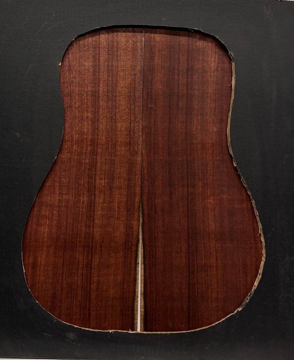 Purpleheart Dreadnought Guitar Back & Side Set #108