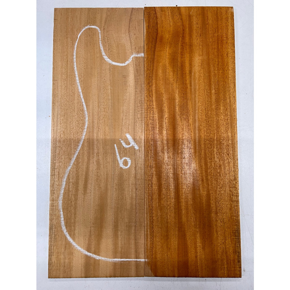 Fijian Honduran Mahogany Bookmatched Guitar Drop Tops 21" x 7-1/4" x 1/4" #64 - Exotic Wood Zone - Buy online Across USA 