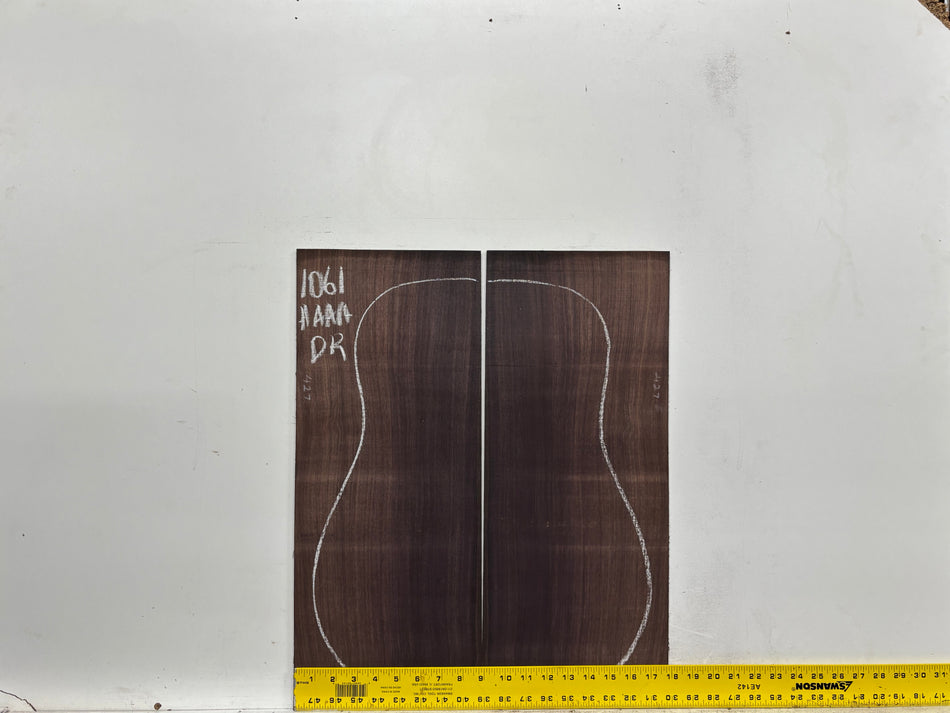 East Indian Rosewood Dreadnought AAAA Grade Guitar Back & Side Set #1061 - Exotic Wood Zone
