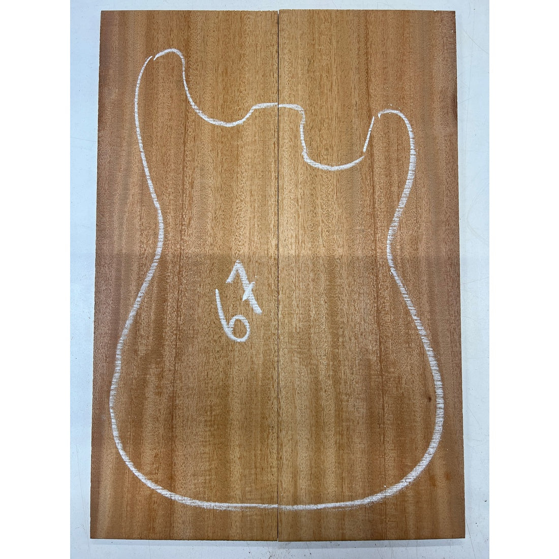 Fijian Honduran Mahogany Bookmatched Guitar Drop Tops 21&quot; x 7-1/4&quot; x 1/4&quot; 