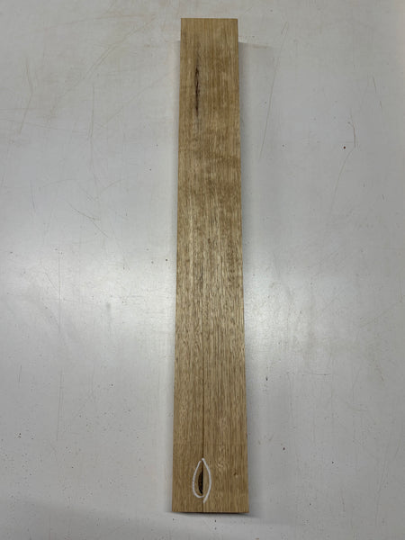 1 Piece, White Limba Guitar Neck Blank 30"x3-7/8"x2"#6730 - Exotic Wood Zone
