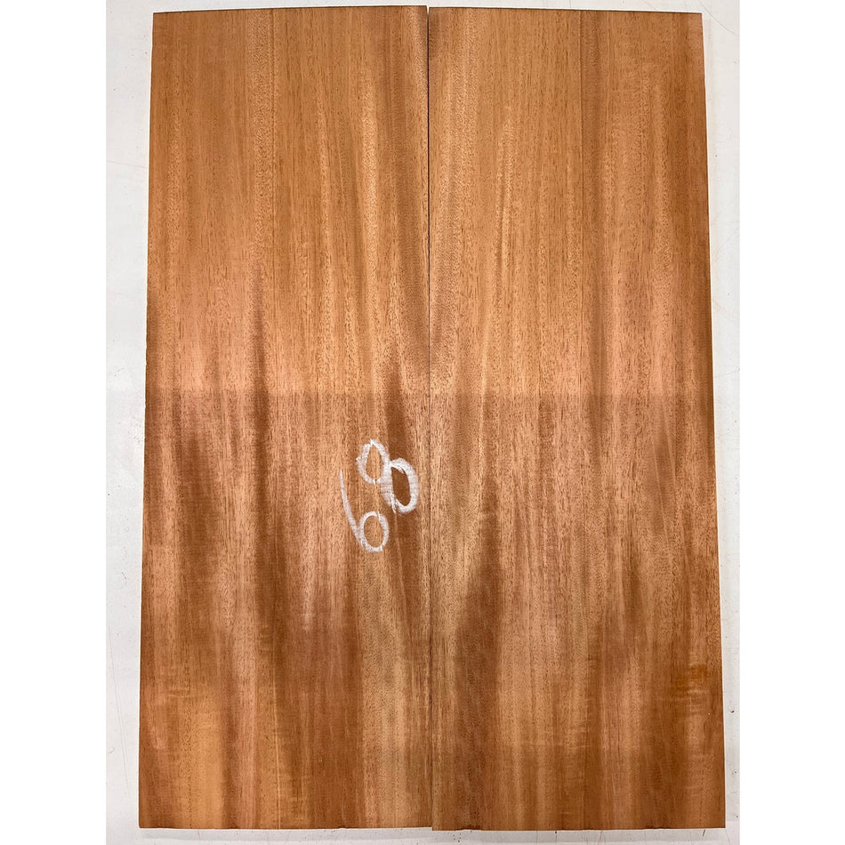 Fijian Honduran Mahogany Bookmatched Guitar Drop Tops 21" x 7-1/4" x 1/4" #68 - Exotic Wood Zone - Buy online Across USA 