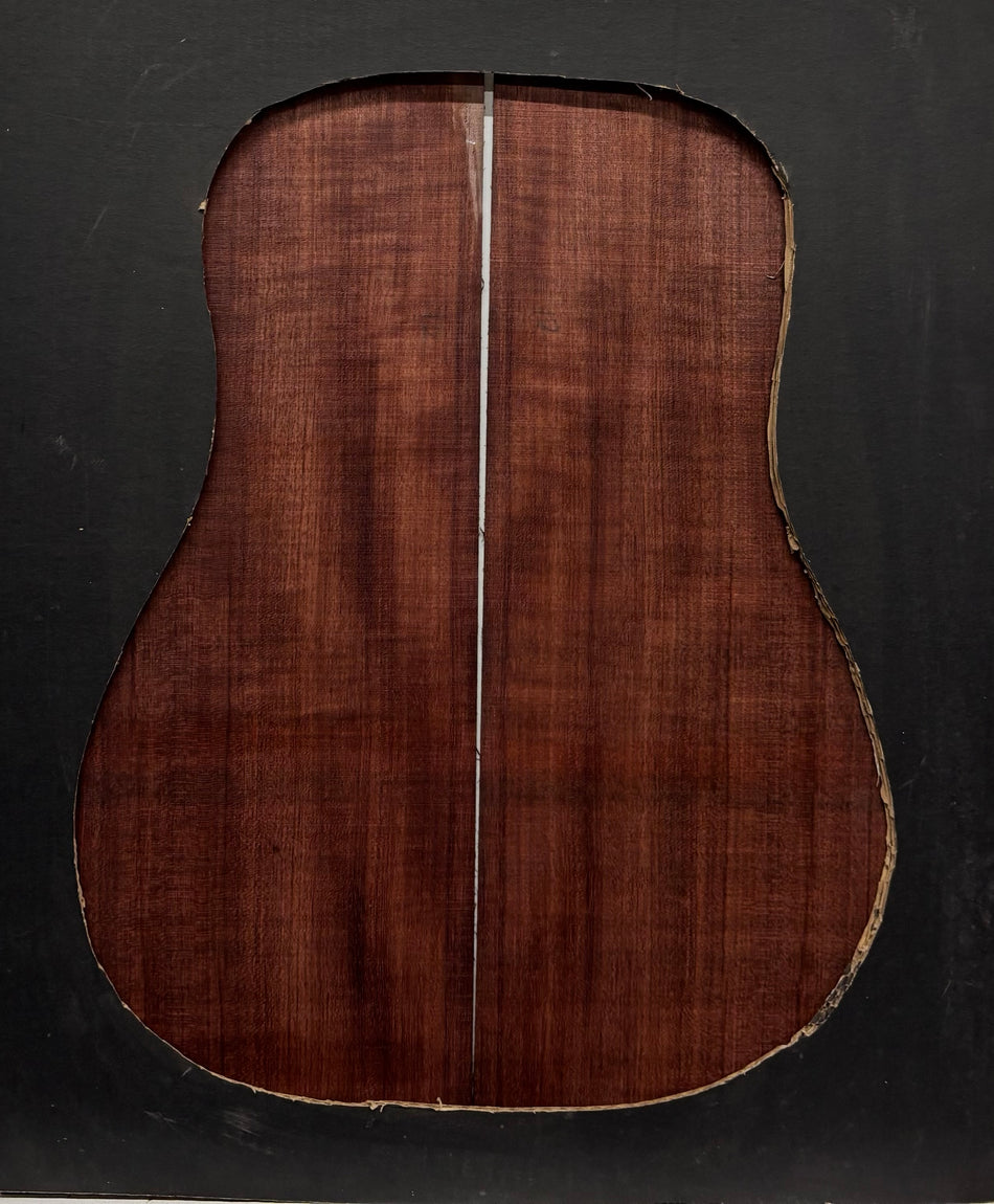 Purpleheart Dreadnought Guitar Back & Side Set #112