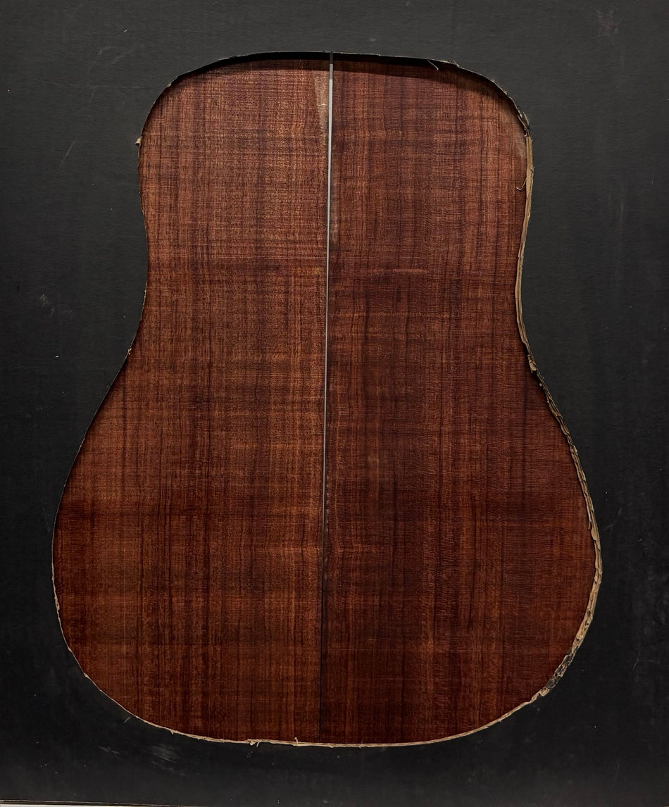 Purpleheart Dreadnought Guitar Back & Side Set #113