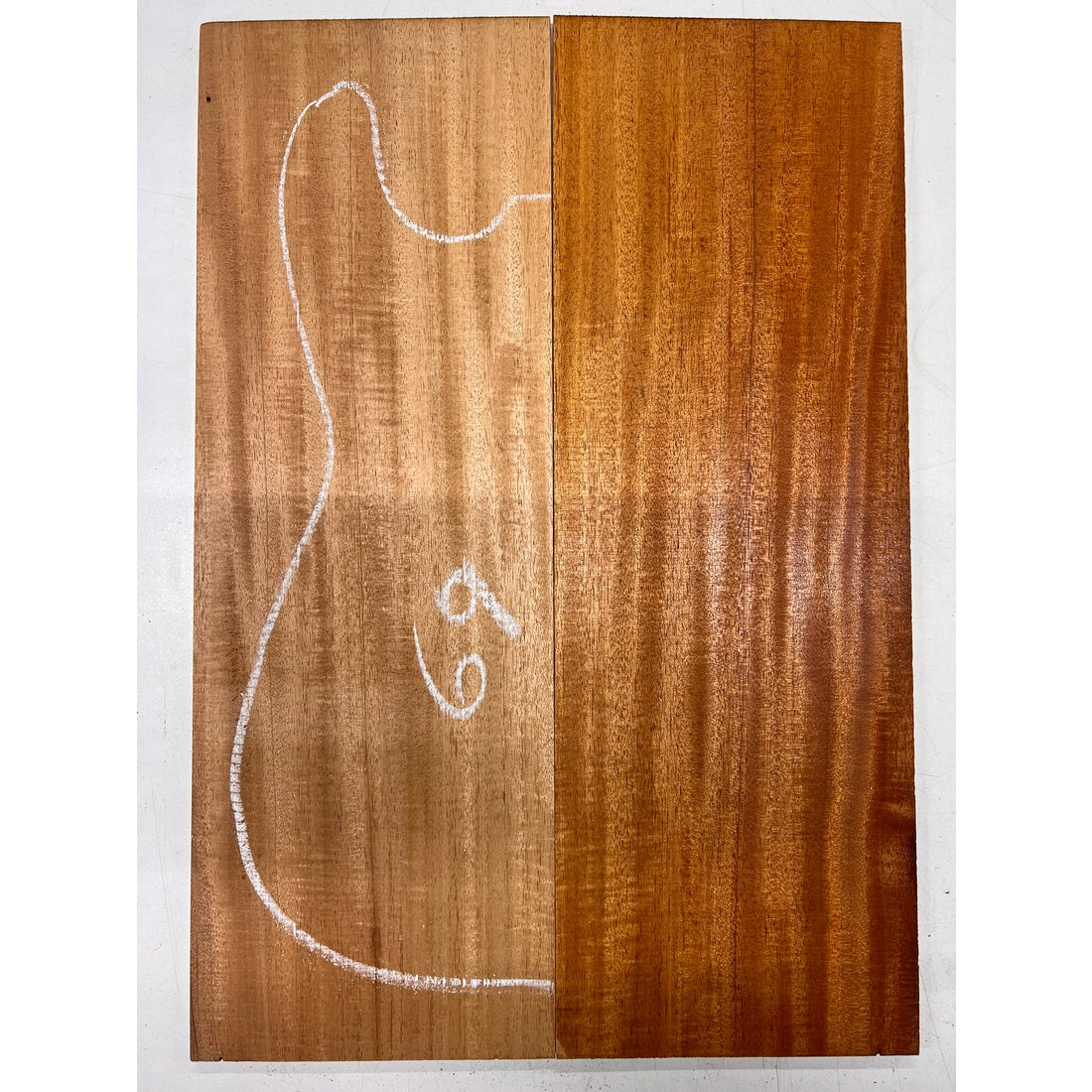 Fijian Honduran Mahogany Bookmatched Guitar Drop Tops 21" x 7-1/4" x 1/4" #69 - Exotic Wood Zone - Buy online Across USA 