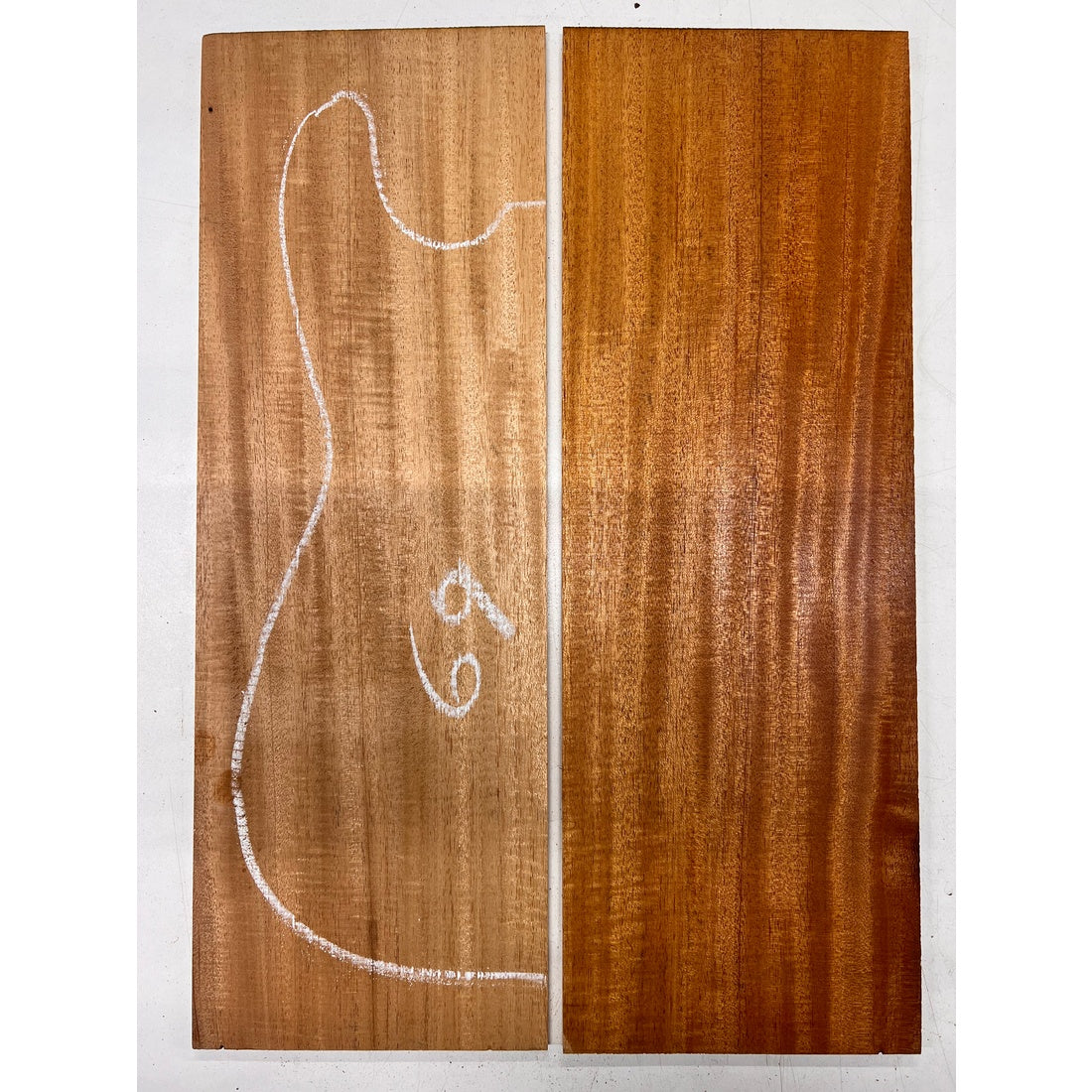 Fijian Honduran Mahogany Bookmatched Guitar Drop Tops 21" x 7-1/4" x 1/4" #69 - Exotic Wood Zone - Buy online Across USA 