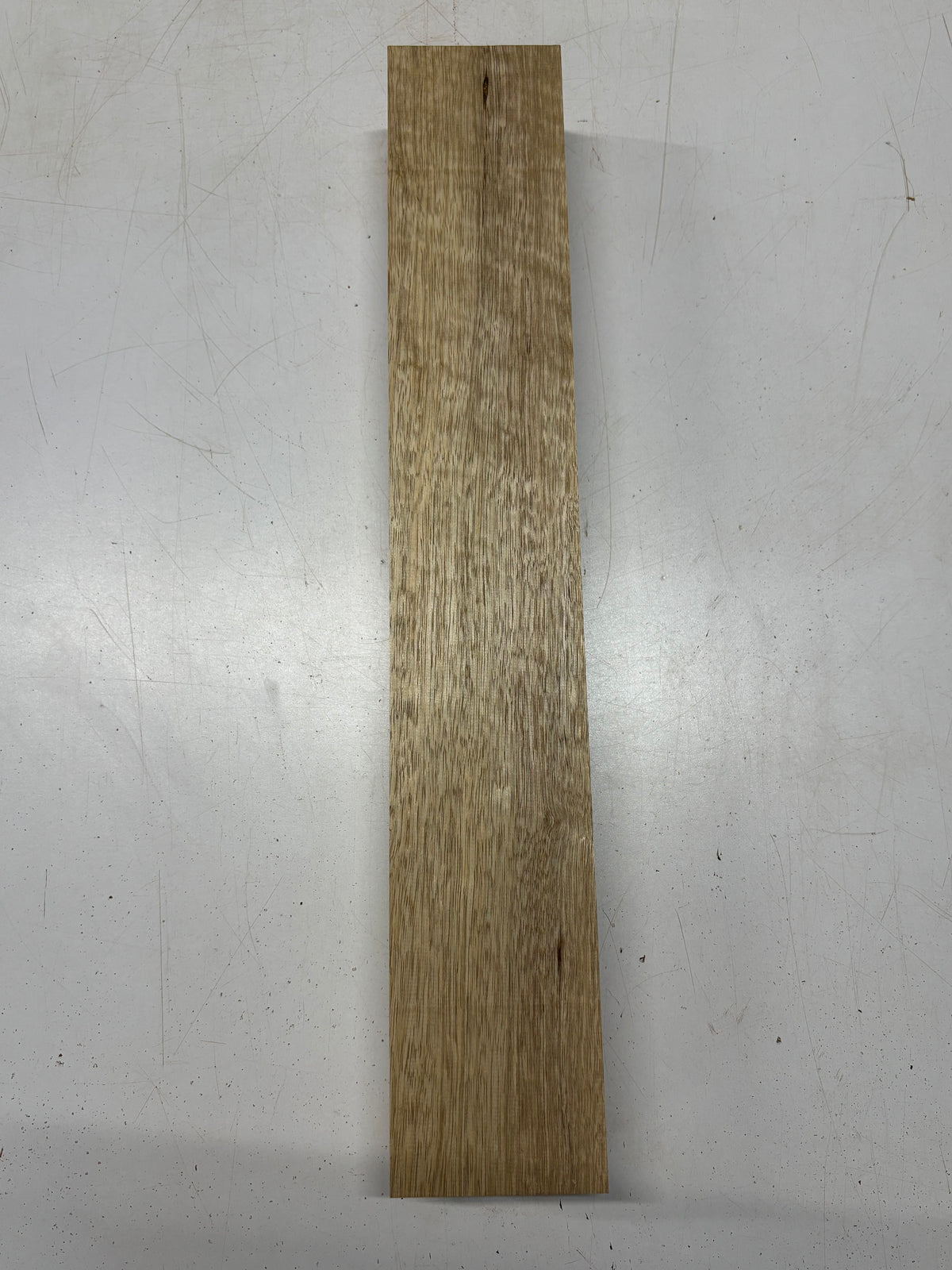 1 Piece, Flame White Limba Guitar Neck Blank 24"x4"x2-3/4"#6735 - Exotic Wood Zone